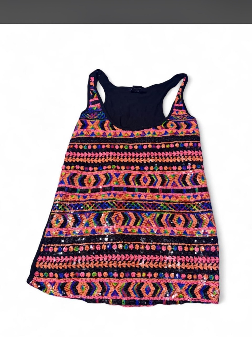 y2k Women’s Multicolor Sequin Tank